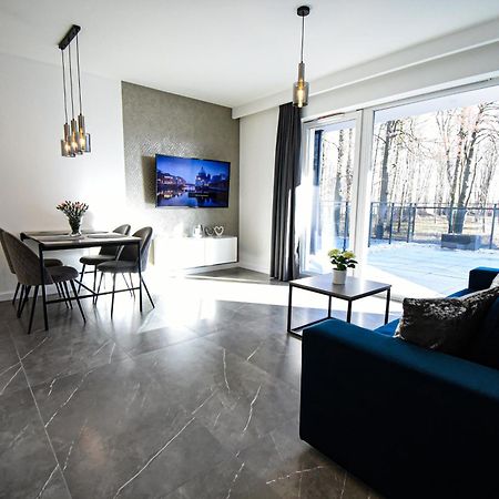 Apartament Villa Park Przy Plazy Z Widokiem Na Jezioro, Taras 50 M2 オストルダ エクステリア 写真