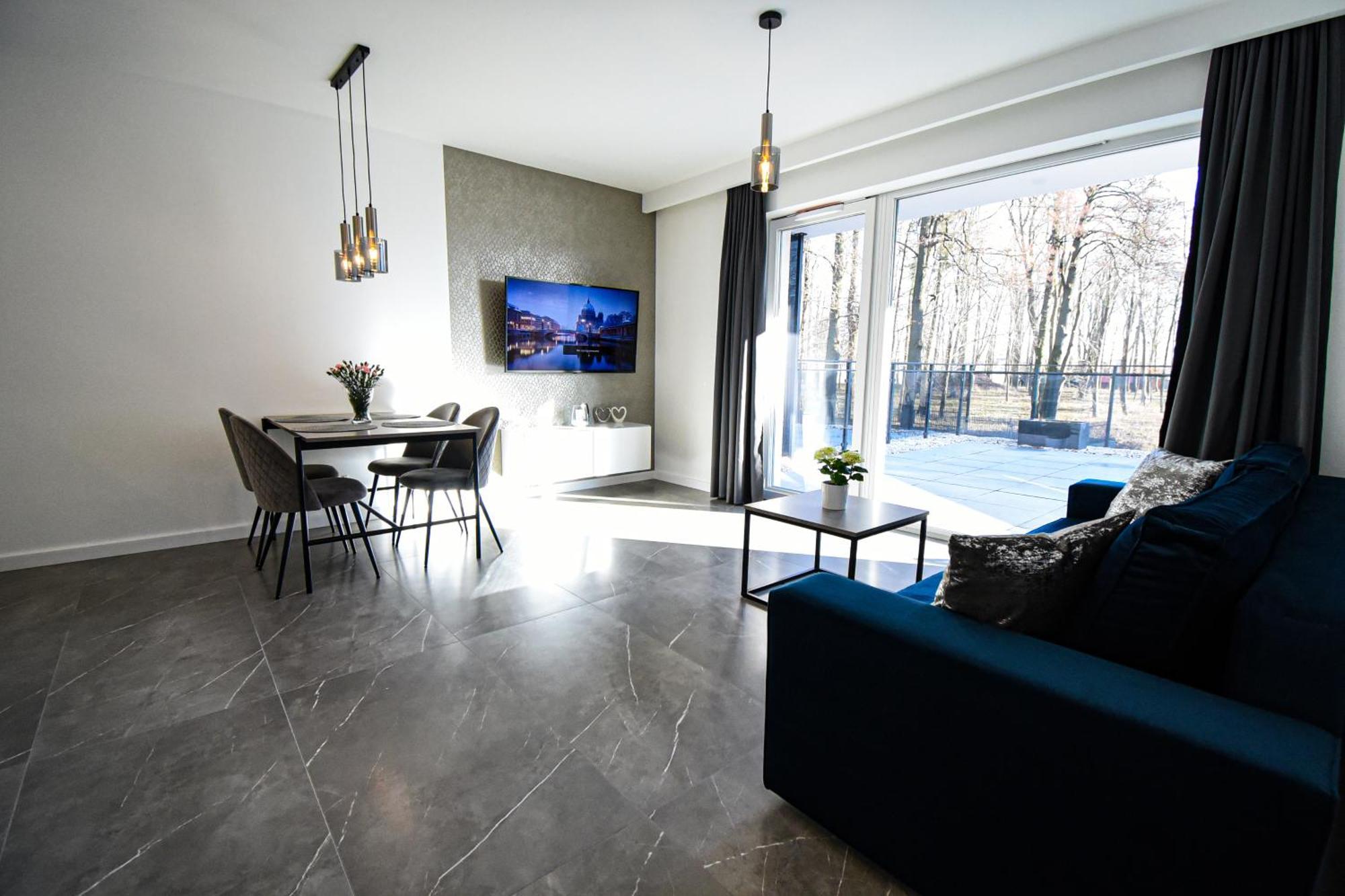 Apartament Villa Park Przy Plazy Z Widokiem Na Jezioro, Taras 50 M2 オストルダ エクステリア 写真